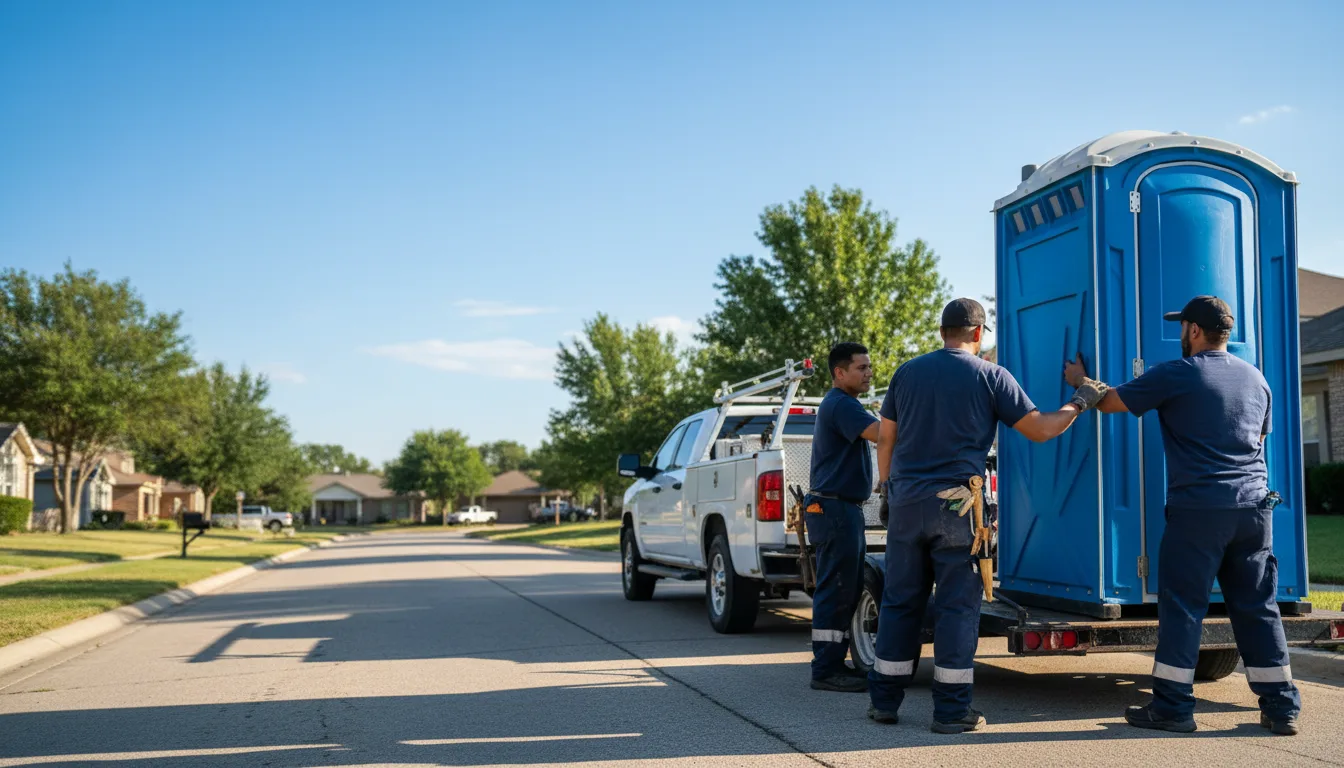 Portable Toilet Rental in Kensett, AR near me